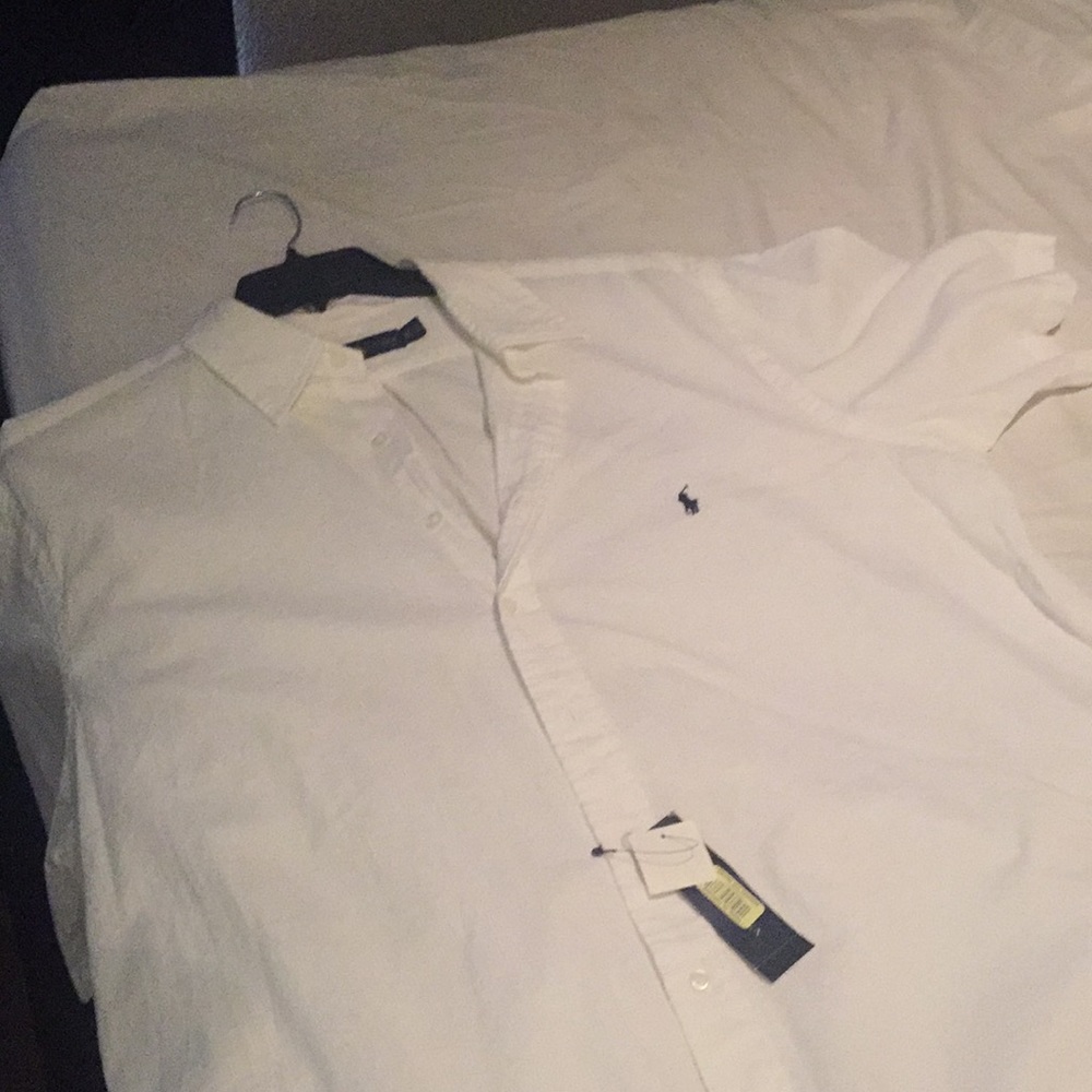 Polo short sleeve button up